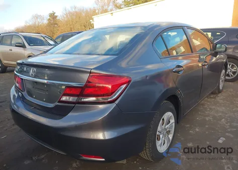 2015 Honda Civic Lx из США, поврежденный, VIN 19XFB2F51FE026528